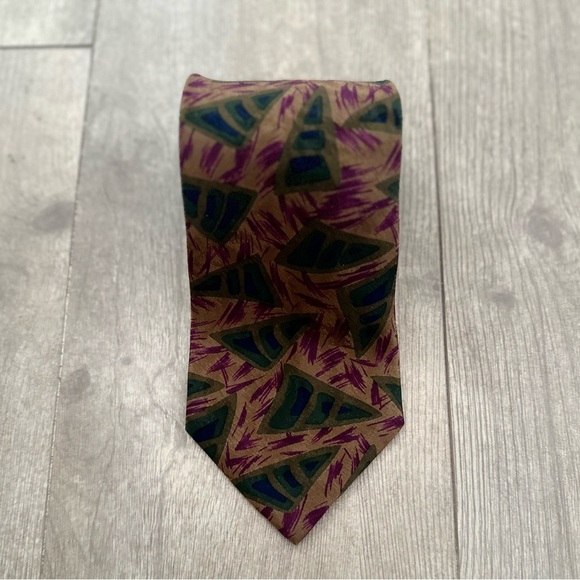 Vintage Giorgio Armani 100% Silk men’s tie - Picture 11 of 11